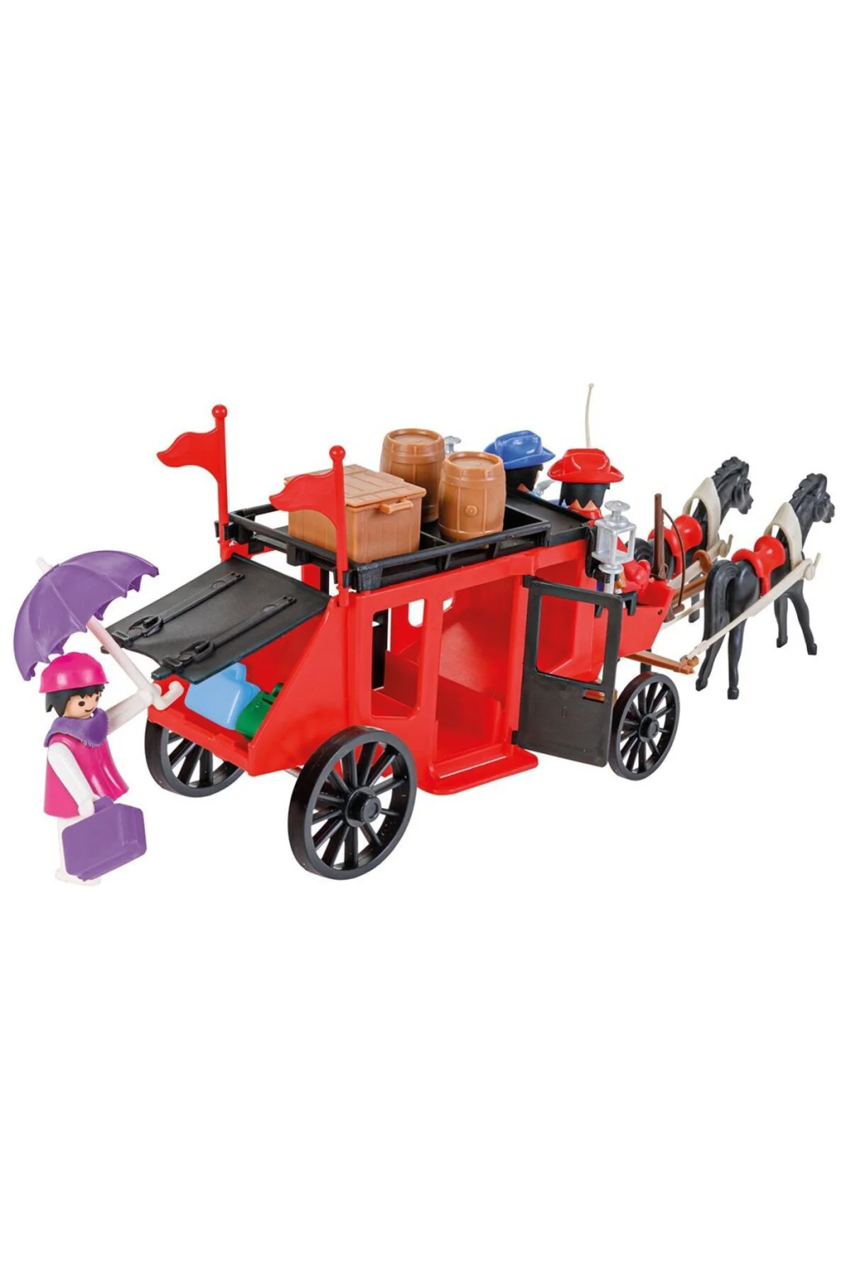 04 002 NessiWorld Mekanik Seri 2 Posta Arabası -NessiWorld Oyuncak
