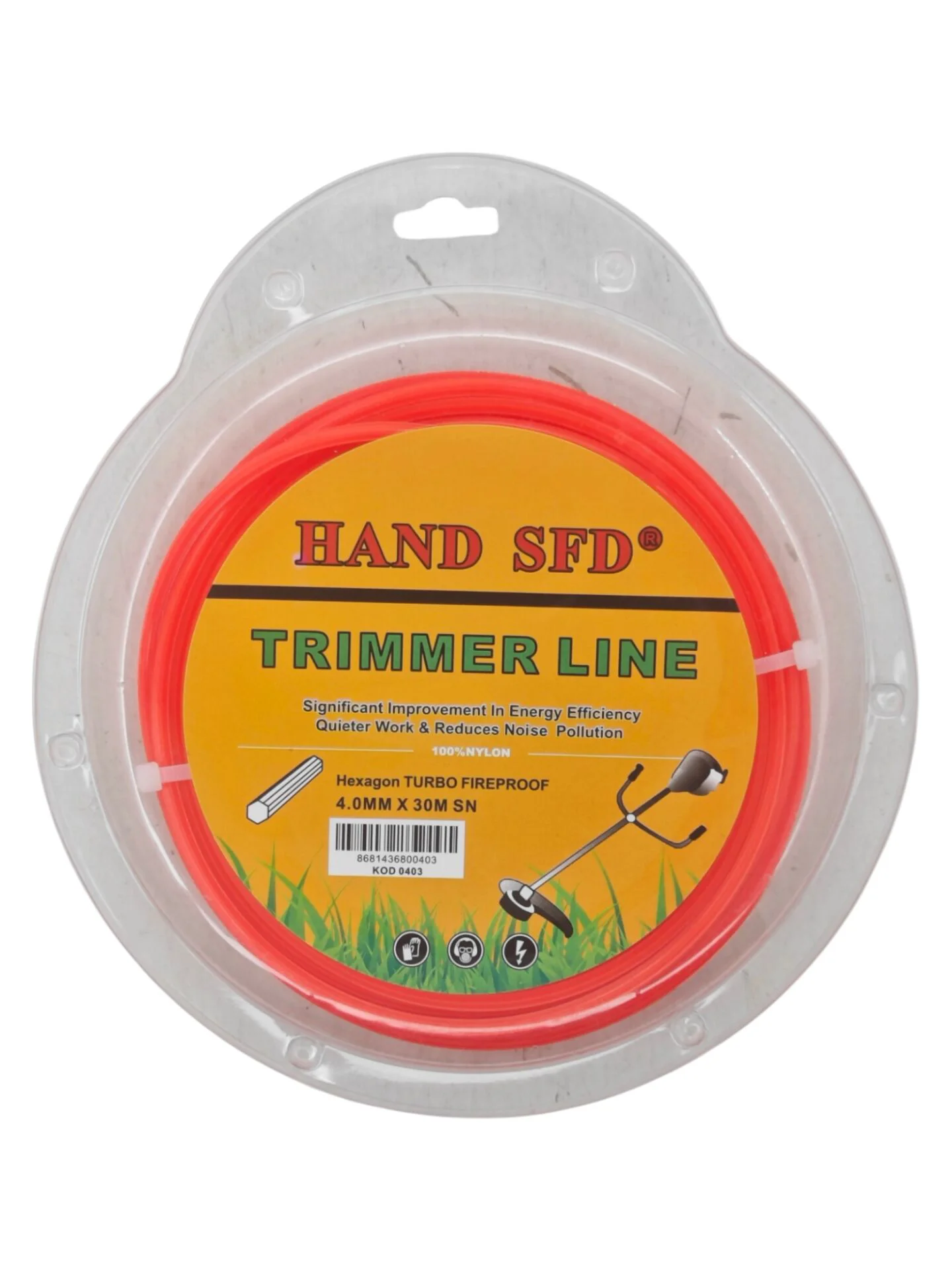 0403   Hand SFD Ot Tırpan Misinası 4mm*30m