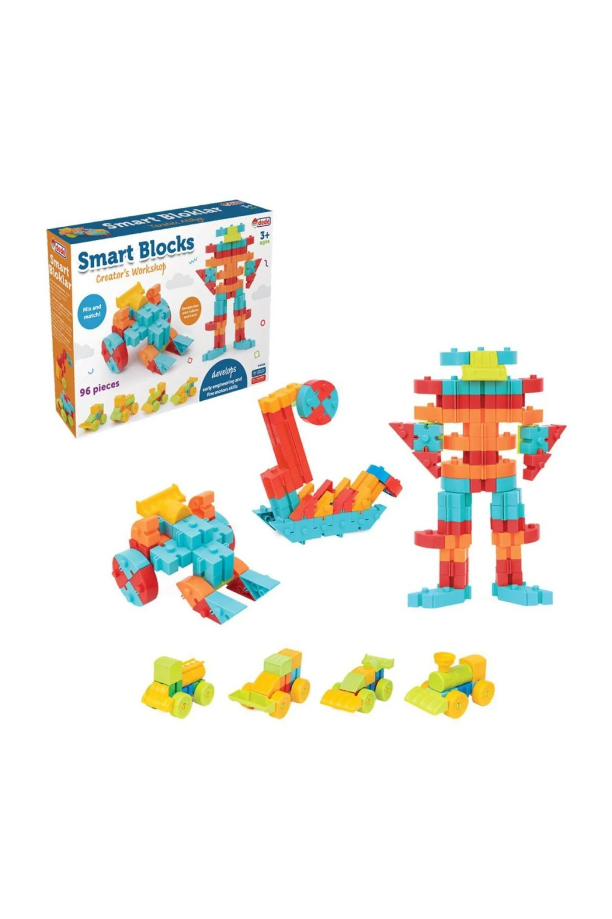 04034 Smart Blok Seti 96 Parça