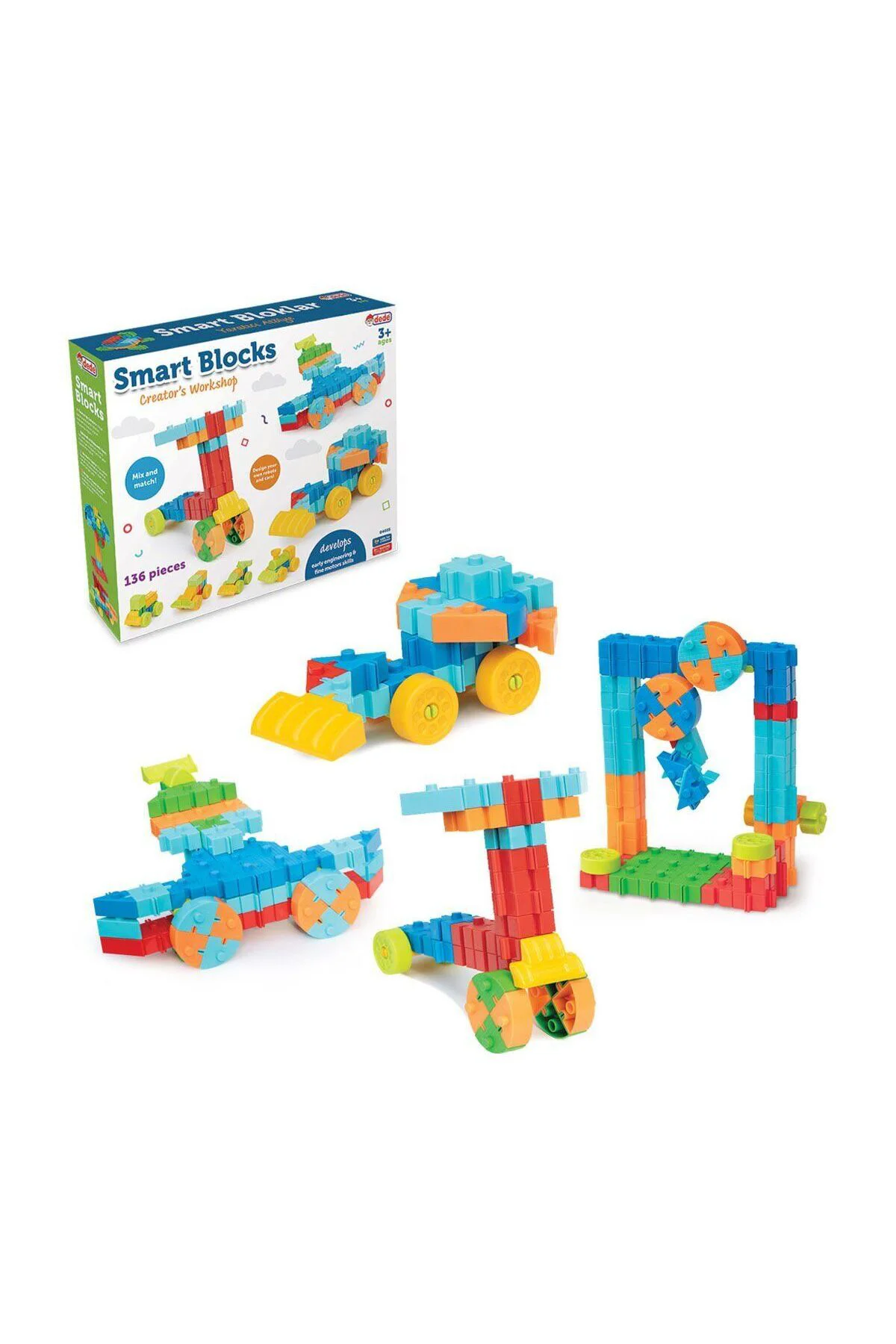04035 Smart Bloklar 136 Parça-Dede