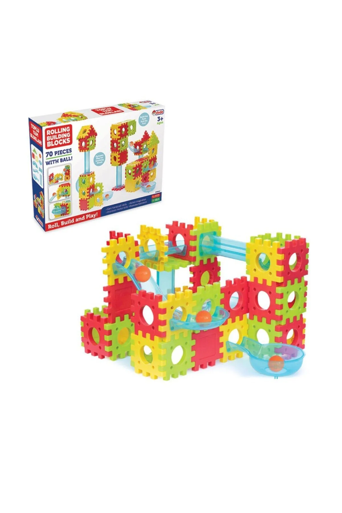 04044 Toplu Yapı Blokları 70 Parça -Fentoys
