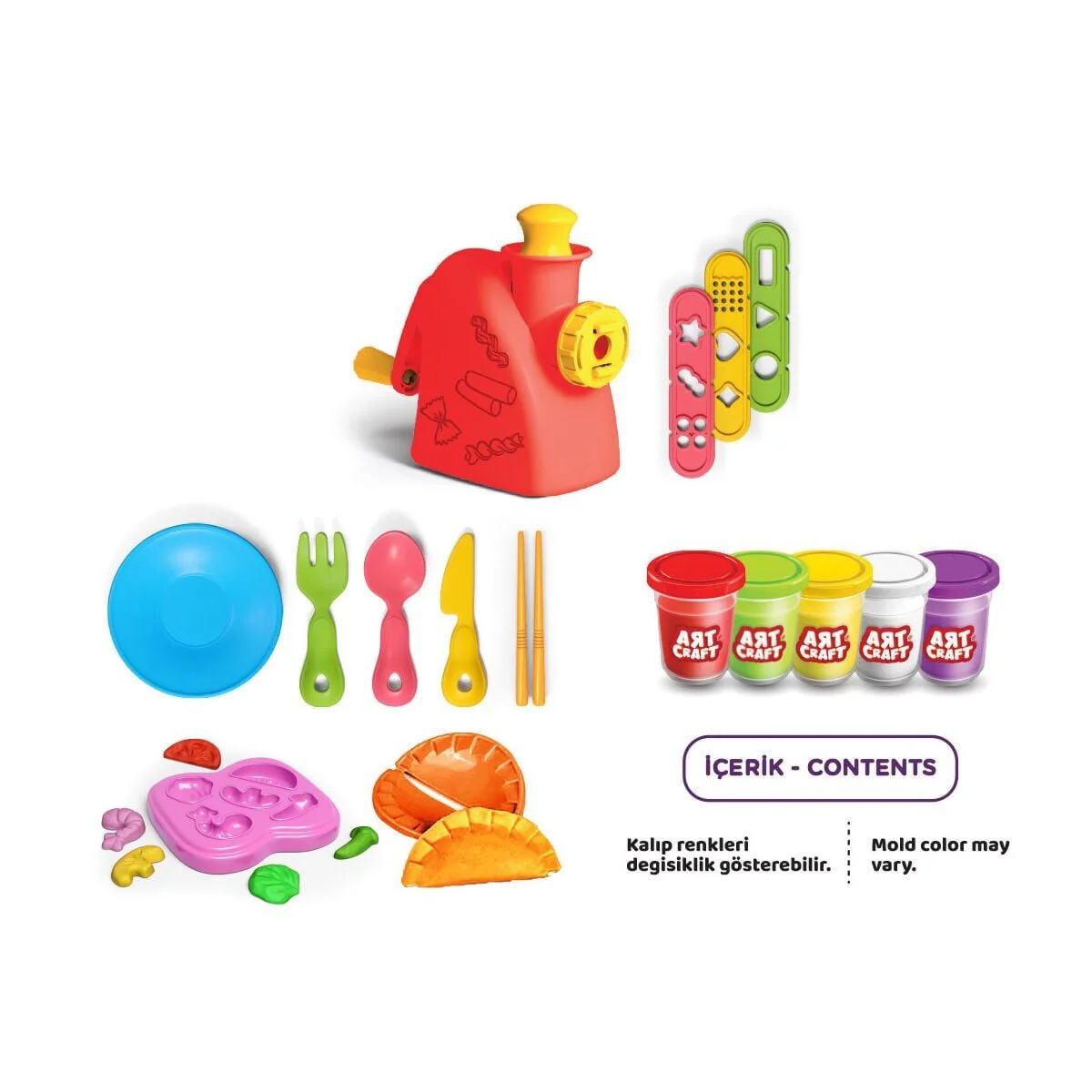 04101 ART CRAFT MAKARNA OYUN HAMUR SET 280 GR Fiyatı, Yorumları ve Özellikleri