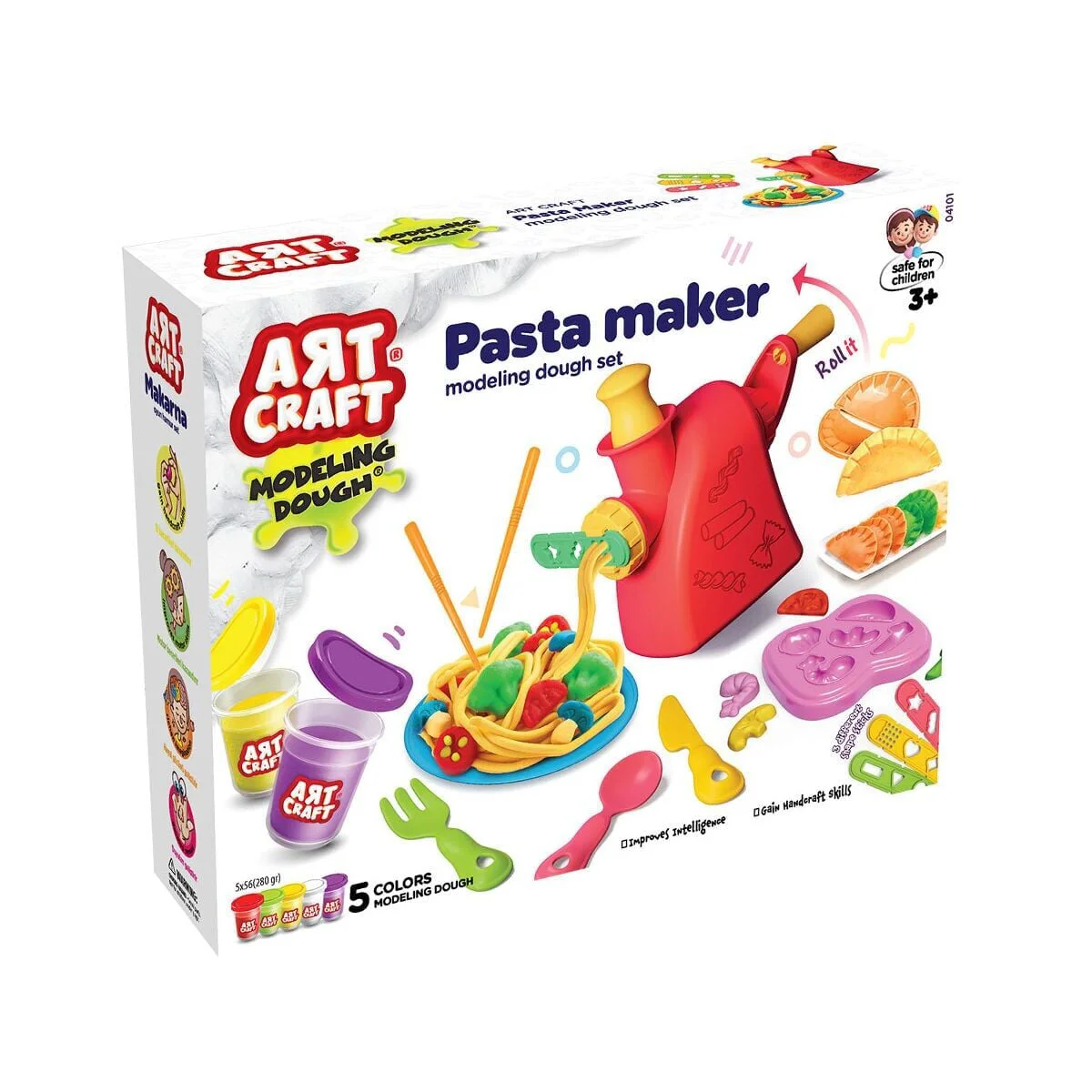 04101 ART CRAFT MAKARNA OYUN HAMUR SET 280 GR Fiyatı, Yorumları ve Özellikleri