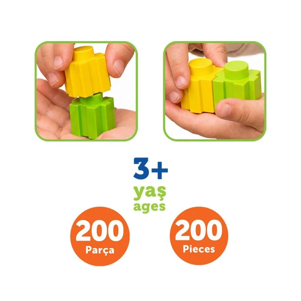 04154 TİK-TAK KOVA 200 PRÇ Fiyatı, Yorumları ve Özellikleri