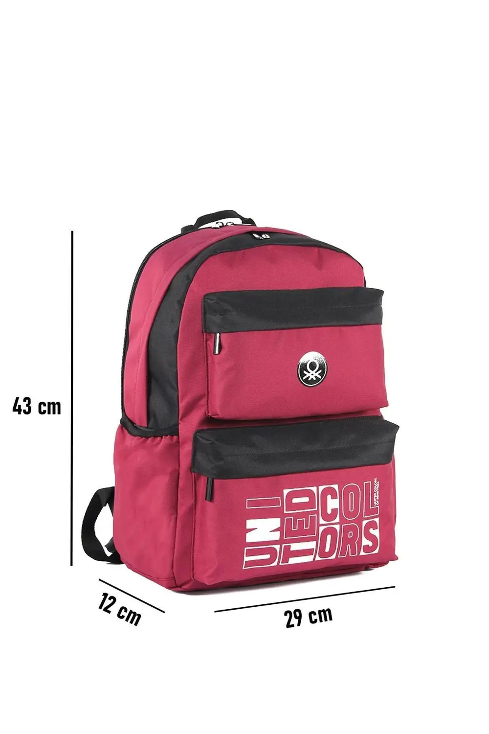 04295 BENETTON SIRT ÇANTASI BORDO 04295 BENETTON SIRT ÇANTASI BORDO