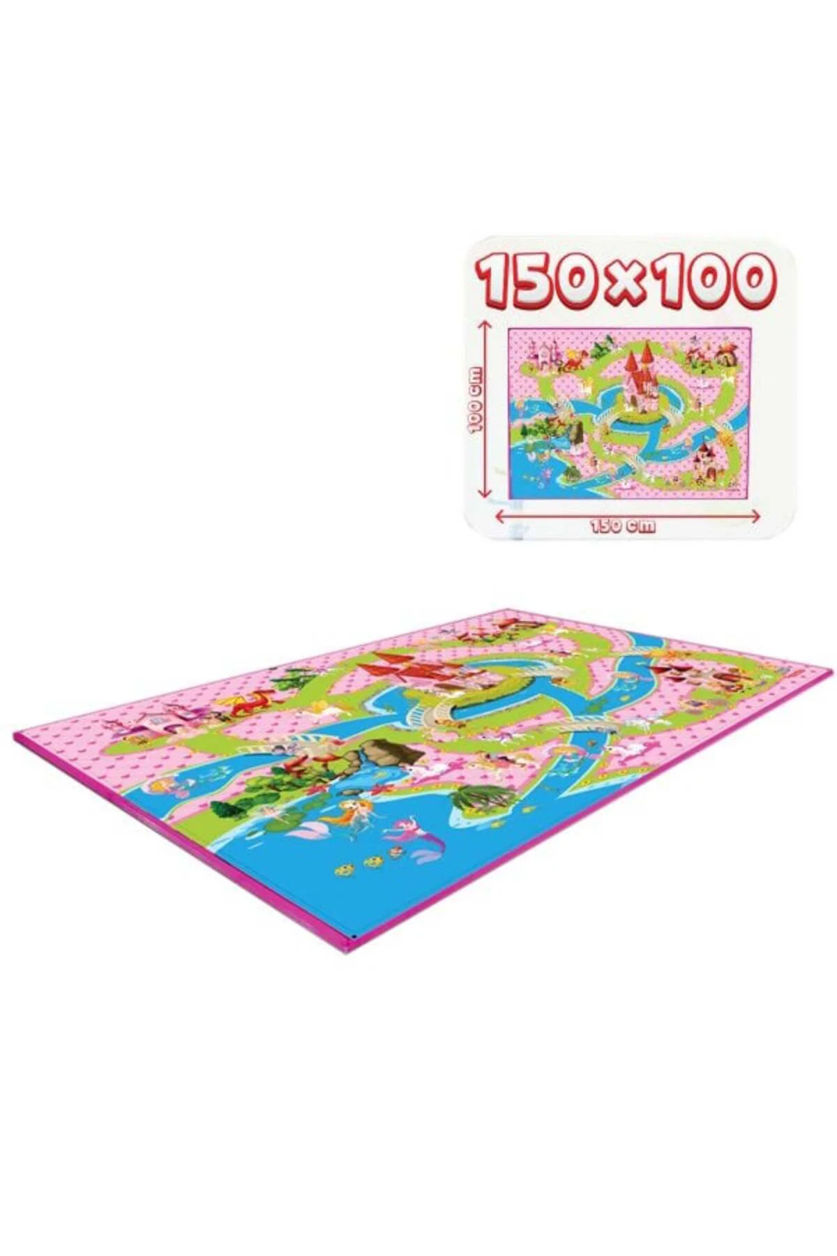 05-732 OYUN HALISI PRENSES 150X100 CM