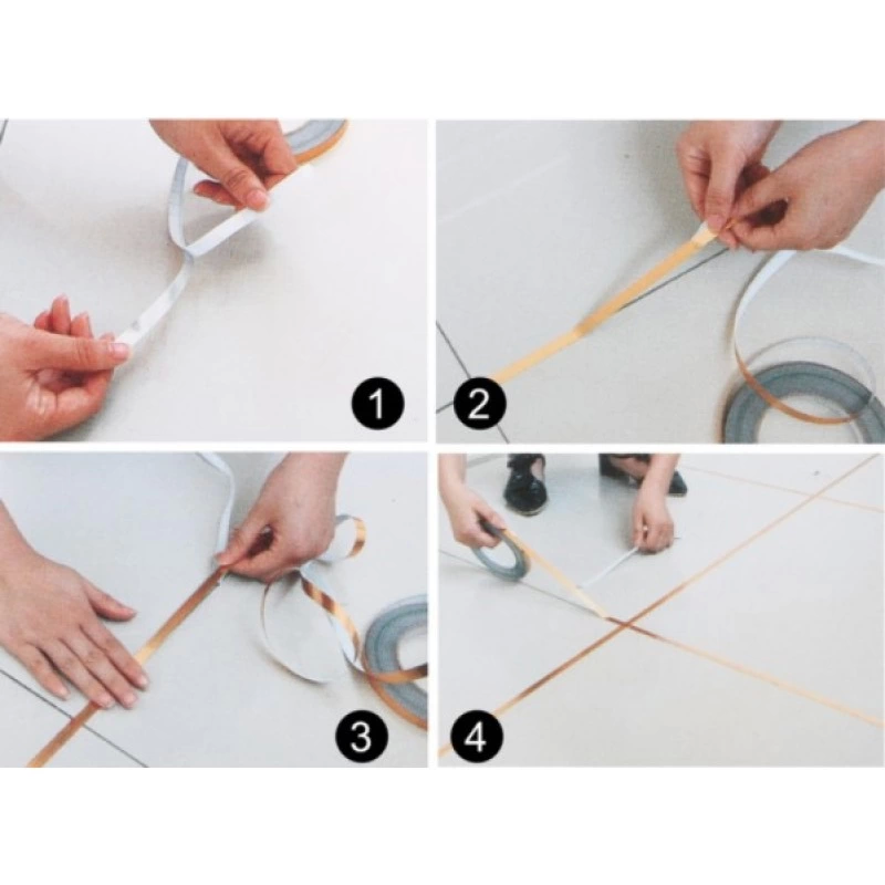 Byntr 0.5 Cm 50 Metre Gold Fayans Arası Şerit Bant