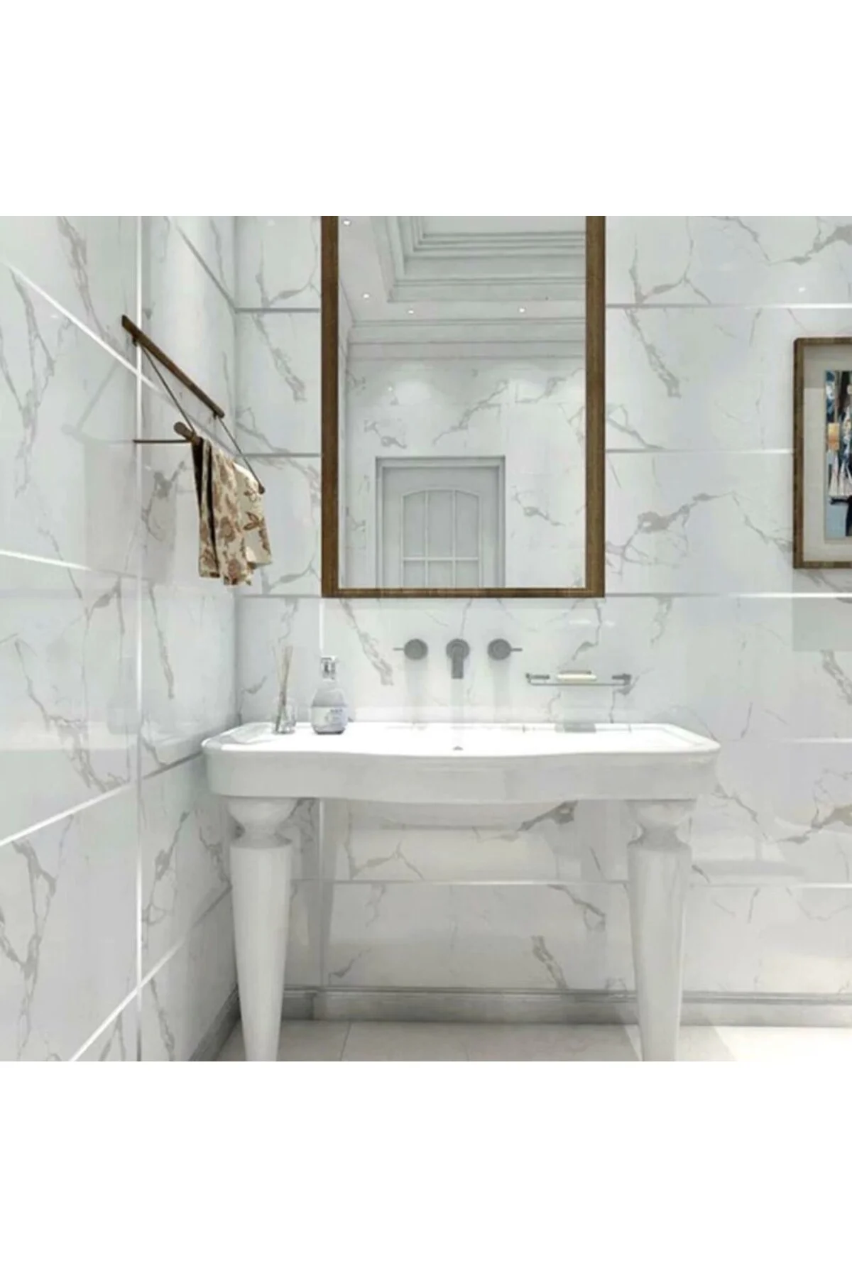 0.5 cm 50 Metre Gri Fayans Arası Şerit Bant