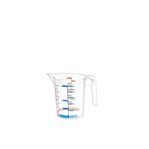 Pratik 0,5 Litre Çok Amaçlı Ölçü Kabı Mutfak Gereci