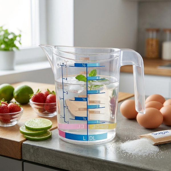 Pratik 0,5 Litre Çok Amaçlı Ölçü Kabı Mutfak Gereci