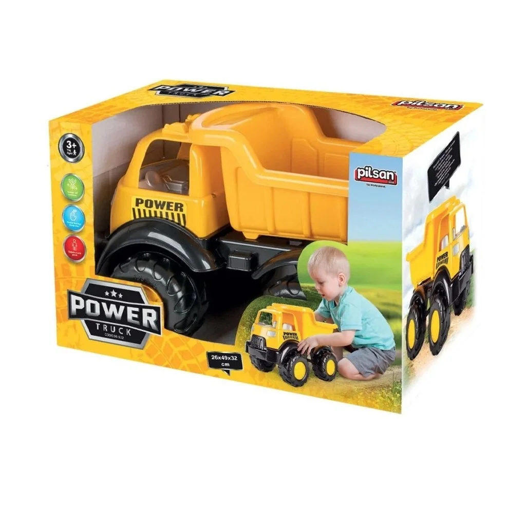 06 522 Power Kamyon Sarı - Oyuncak Fiyatı, Yorumları ve Özellikleri