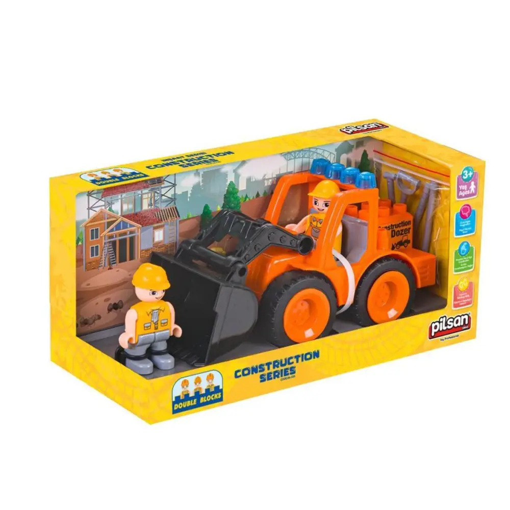 06 533 Double Blocİş Makineleri Serisi -Oyuncak
