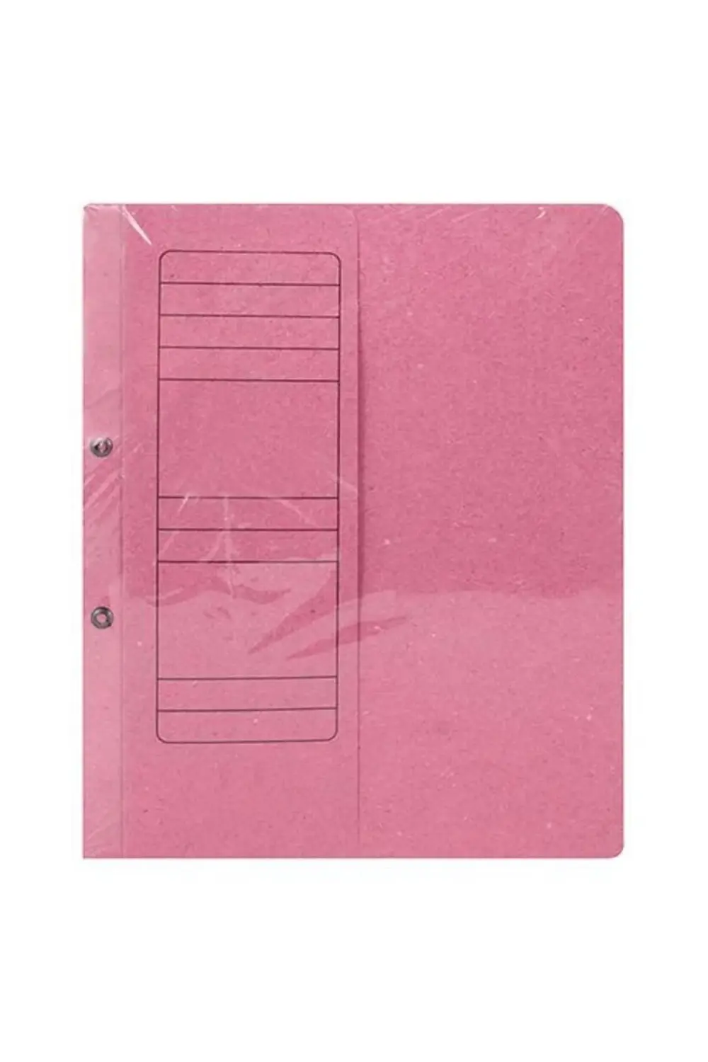 06191 Yarım Kapak Dosya Karton A4 50 Adet - Pembe