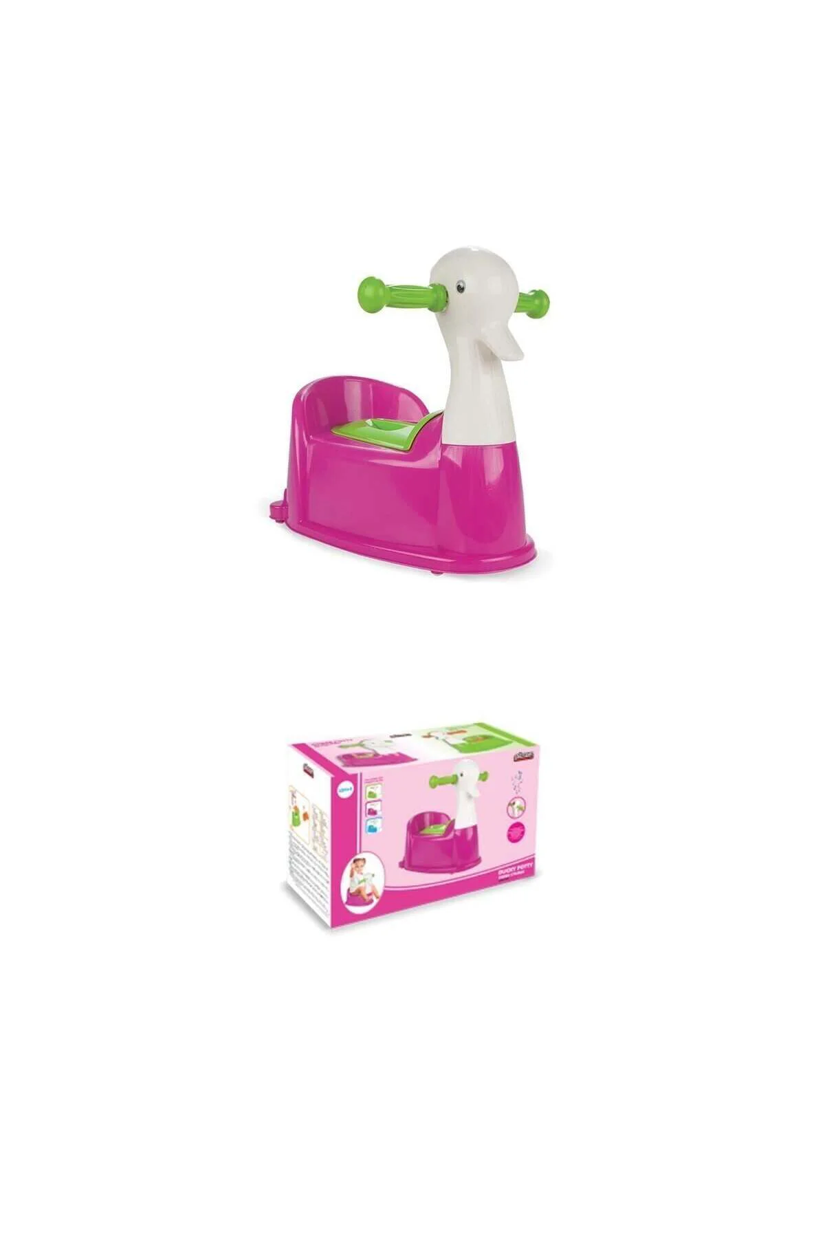 07 531P Ördek Oturak Pembe Kutulu