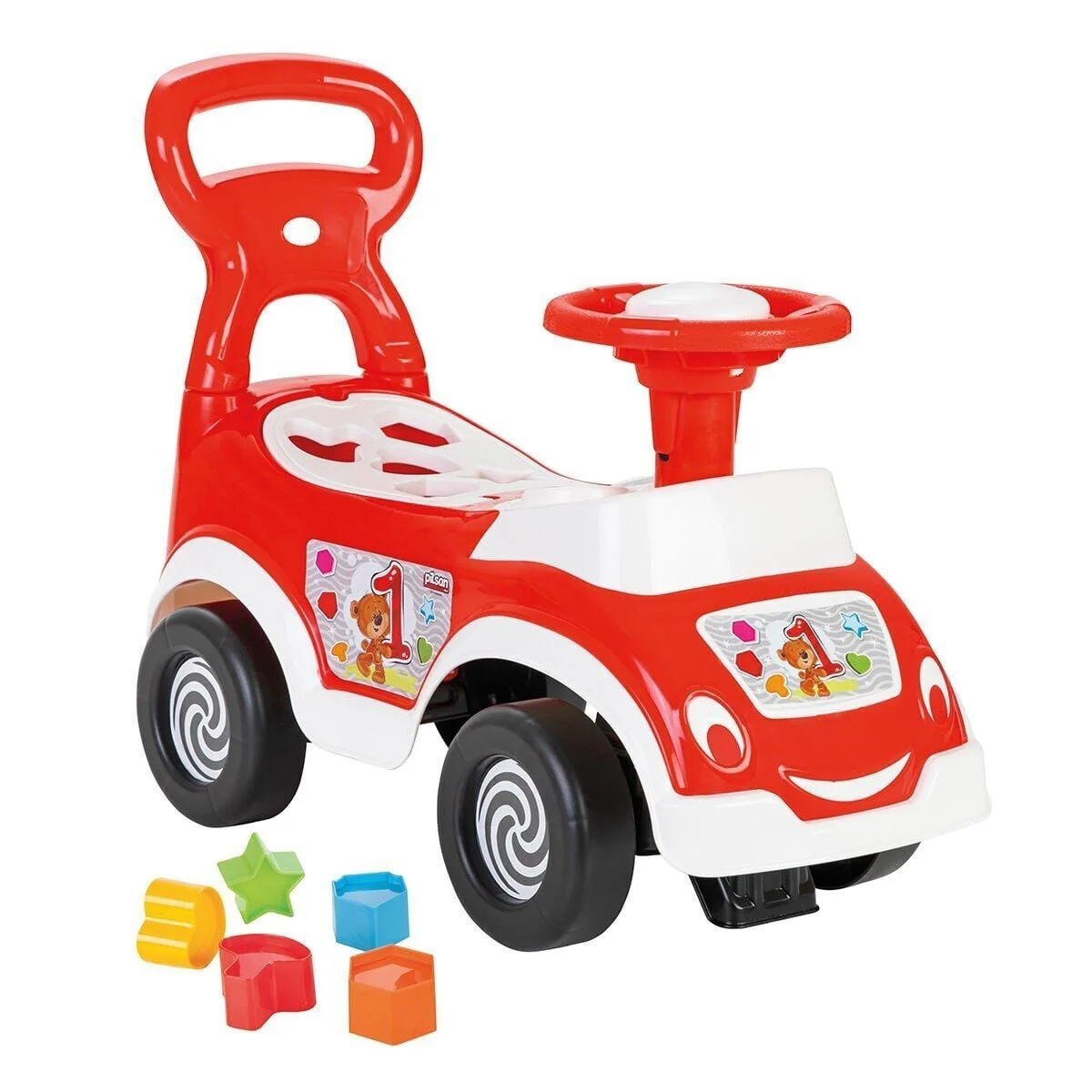 07 828 Smart Baby Ride On Bultaklı İlk Arabam  - Kırmızı Fiyatı, Yorumları ve Özellikleri