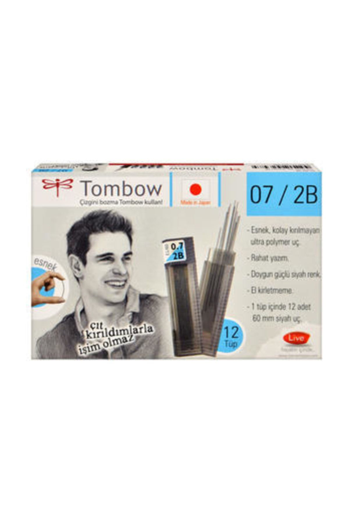 0.7 Kurşun Kalem Ucu 12'li Paket