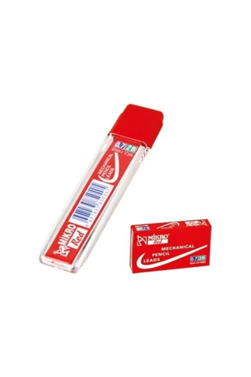 0.7 Mm Kırmızı Kalem Ucu 60 Mm