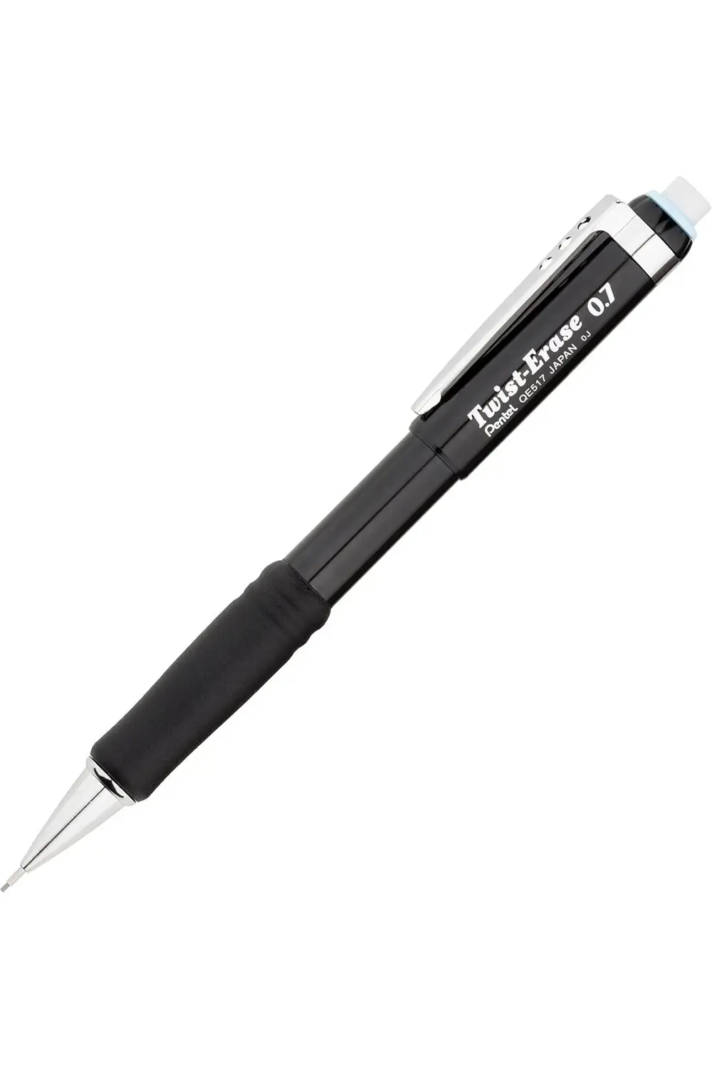 0.7 mm Metal Klipsli Büyük Boy Silgili Versatil SİYAH 1174074