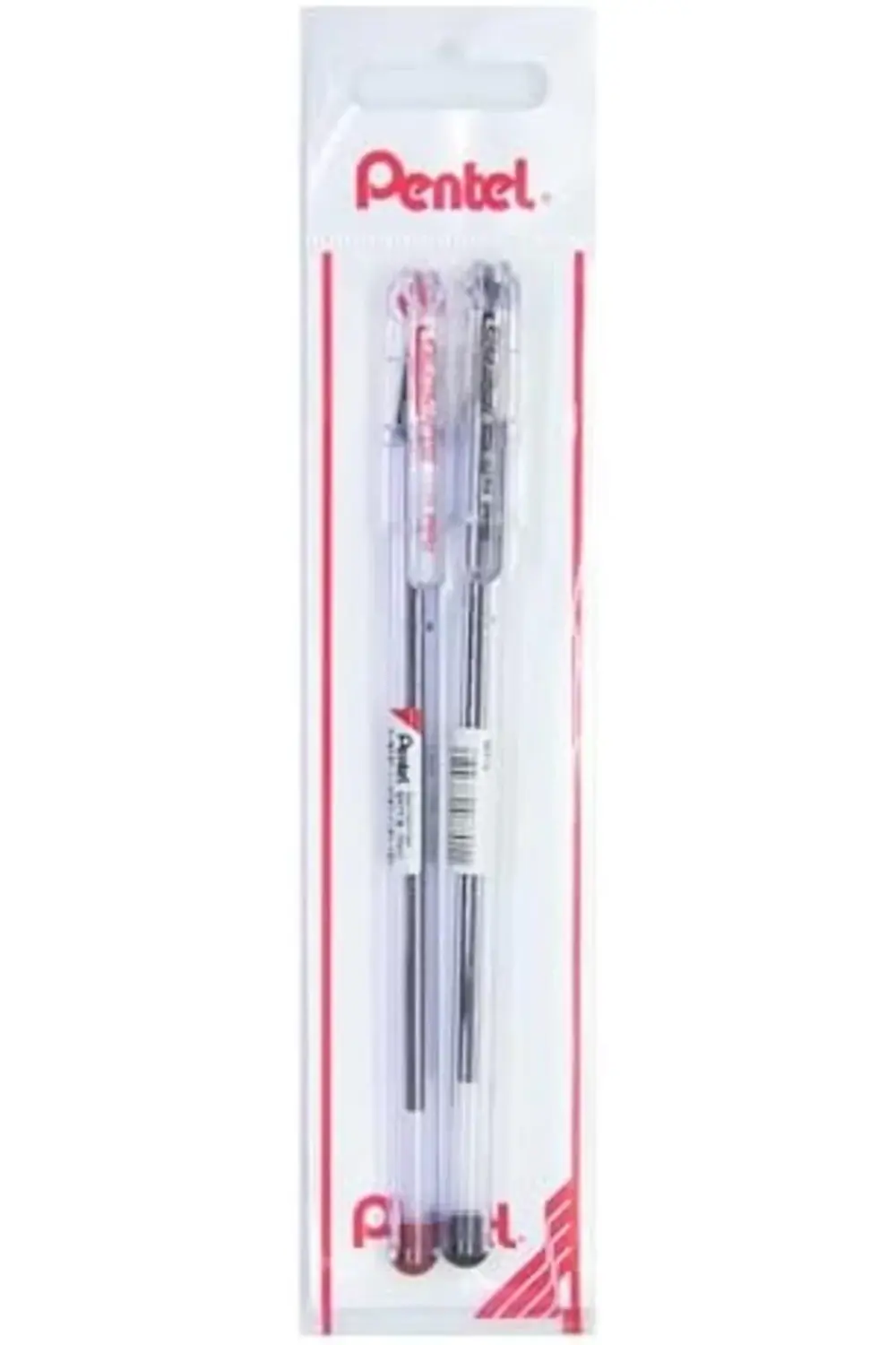 0.7 mm Yağ Bazlı Roller Kalem SİYAH-KIRMIZI 1178227