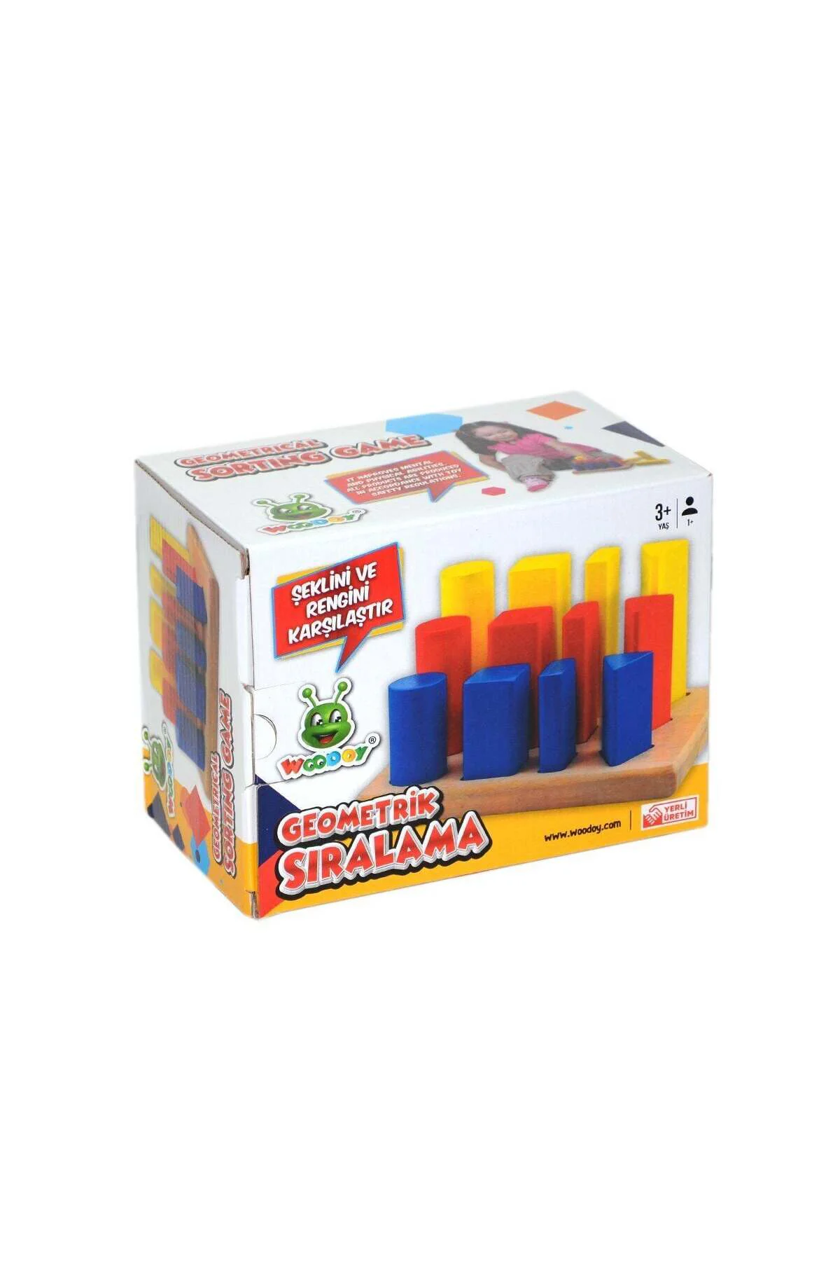 075KR WOODOY GEOMETRİK ŞEKİLLİ SIRALAMA