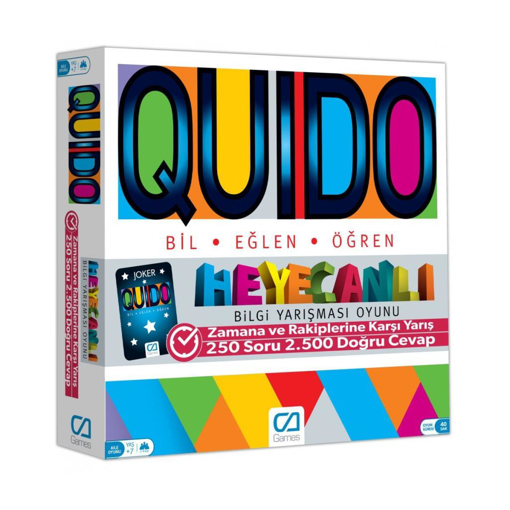 078 CAOYN-5046 Quido Board Game -CA Games 078 CAOYN-5046 Quido Board Game -CA Games