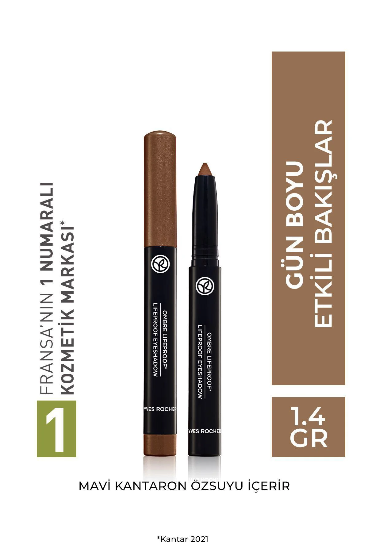 08 Kalem Far Krem Dokulu Yoğun Pigment Gözleri Belirginleştiren