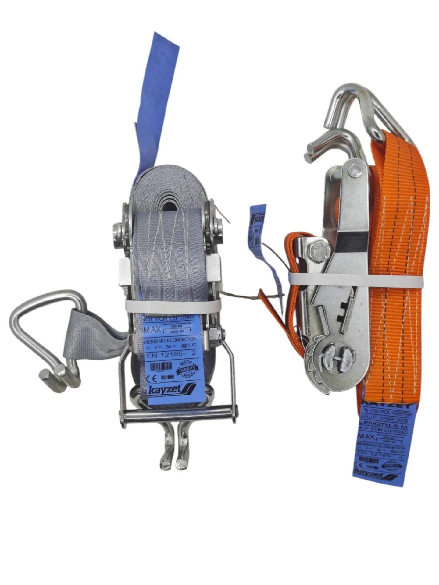 08317   Kayzet Kancalı Polyester Spanzet 6m - Gri