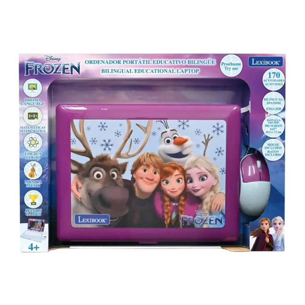 0833  Eğitici Lexibook Laptop Frozen -NessiWorldman