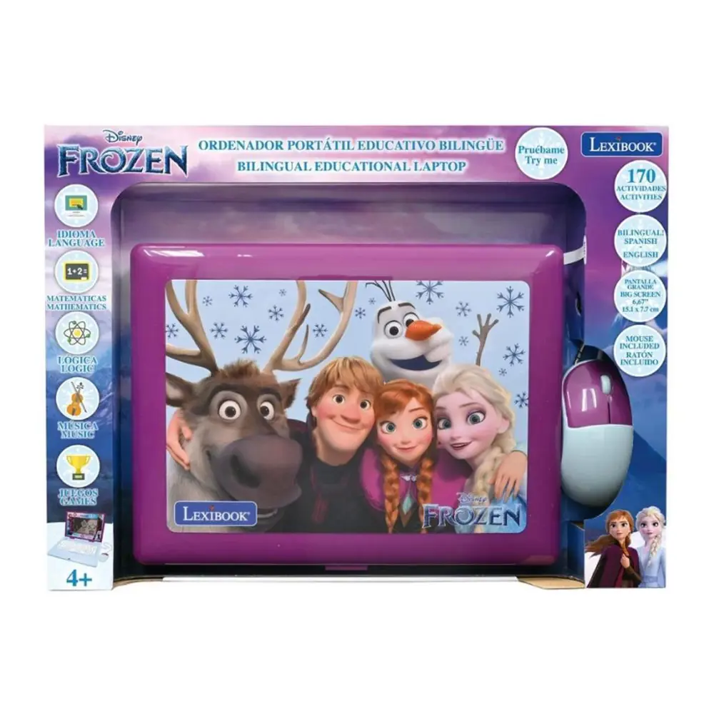 0833  Eğitici Lexibook Laptop Frozen -NessiWorldman