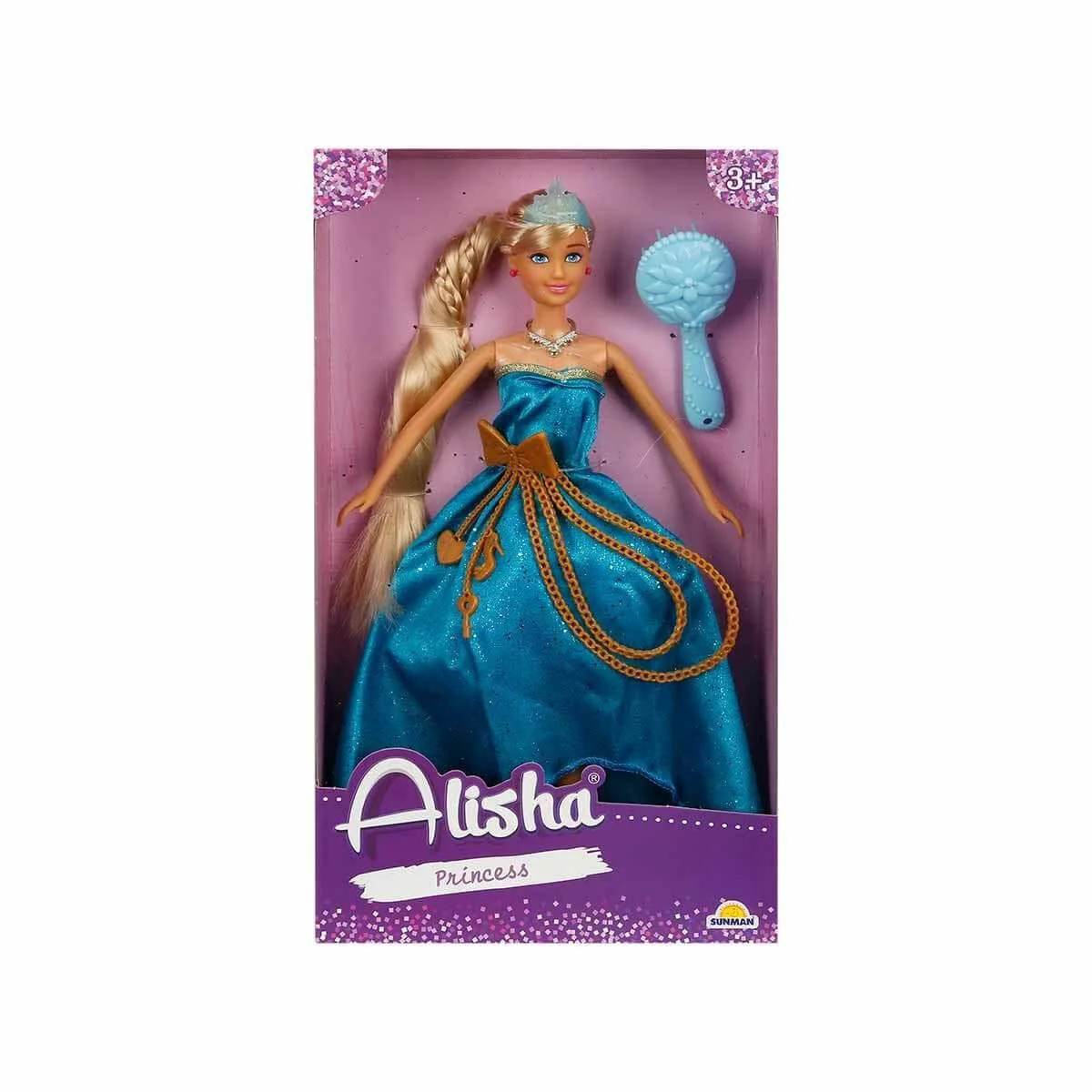 0835 SUN-RST-SIS-MNK Alisha Prenses Uzun lı Aksesuarlı Bebek Set 29 cm 3renk -Sunman 0835 SUN-RST-SIS-MNK Alisha Prenses Uzun lı Aksesuarlı Bebek Set 29 cm 3renk -Sunman