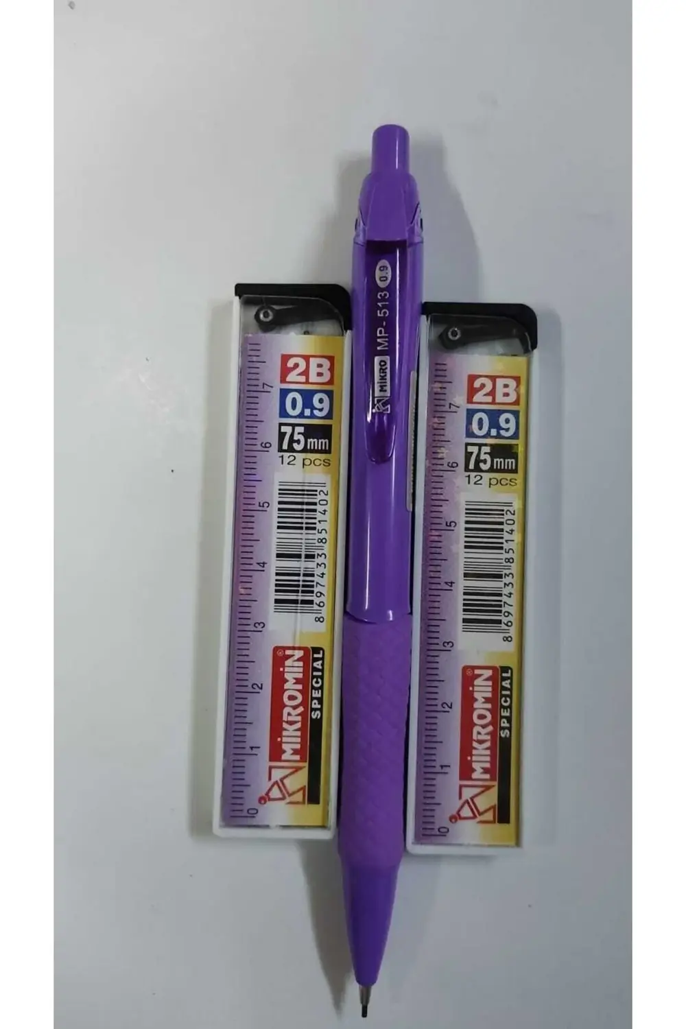 -0.9 Uçlu Kalem+2 Kutu Uç