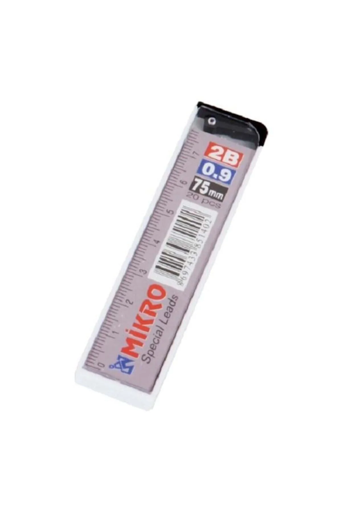 0.9 Versatil Kalem Ucu Min Cetvelli 0.9 Mm 2b 75mm 24 Tüp M-750 C