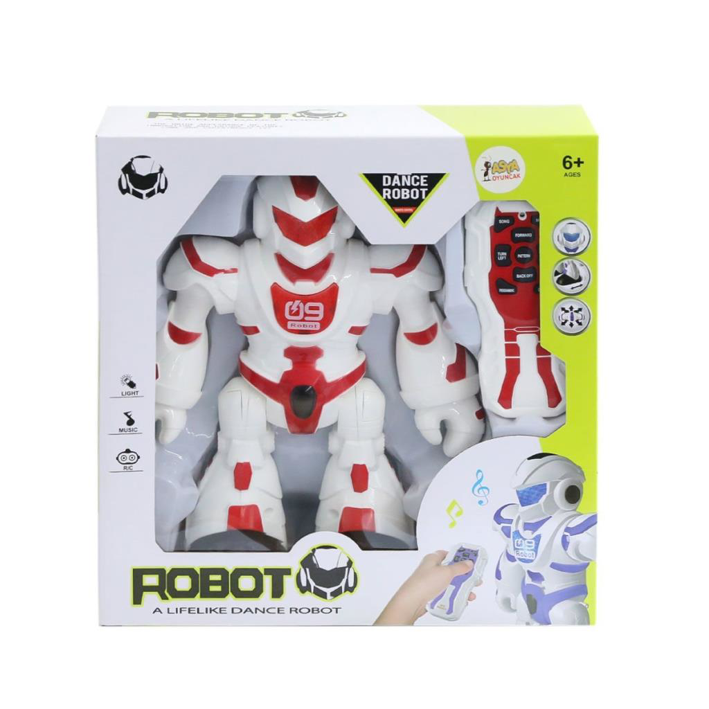 09406-606-3 Kumandalı Dans Eden Robot -Asya Oyuncak 09406-606-3 Kumandalı Dans Eden Robot -Asya Oyuncak