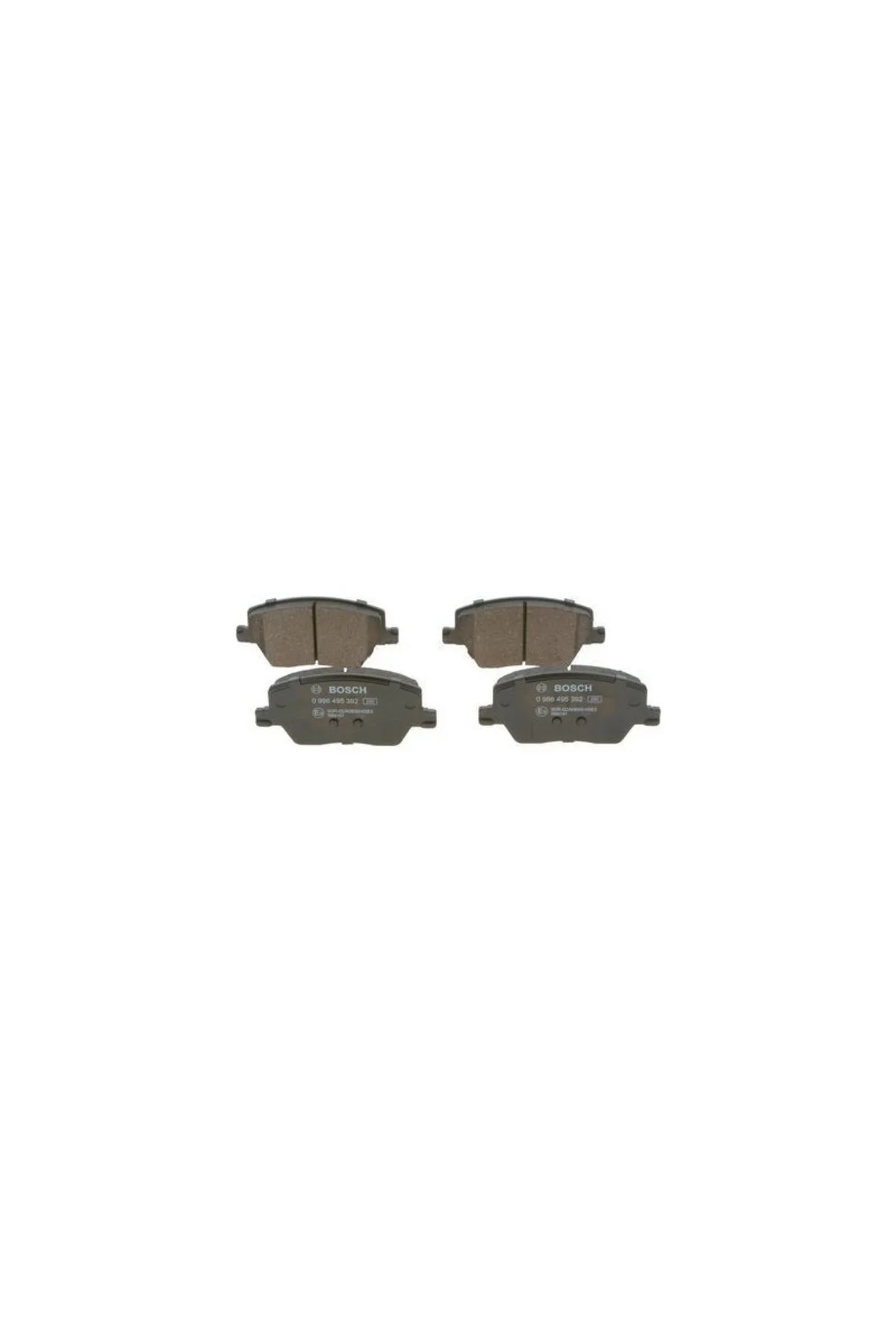 0986495392 - On Balata Fıat Egea 16 1.0 1.3 Mtj 1.4 1.6 1.6d K:19 mm G:133 mm Y:58.5 mm Küçük
