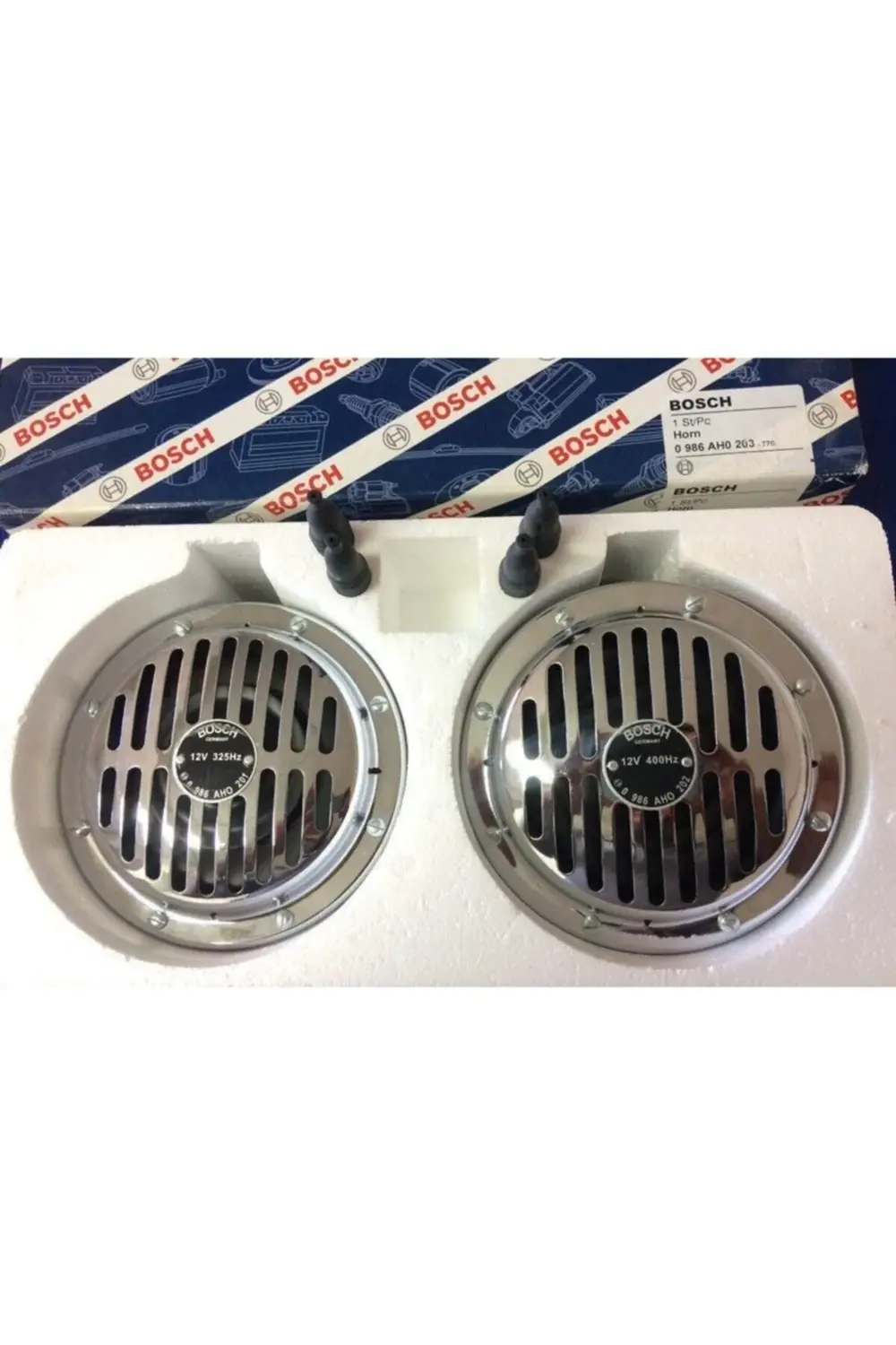 0986ah0203 Korna Seti Mercedes Tipi Büyük Kafa Orijinal