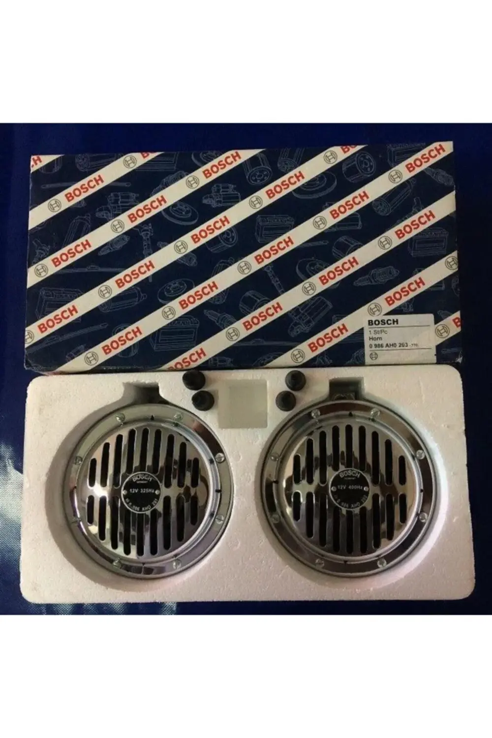 0986ah0203 Korna Seti Mercedes Tipi Büyük Kafa Orijinal