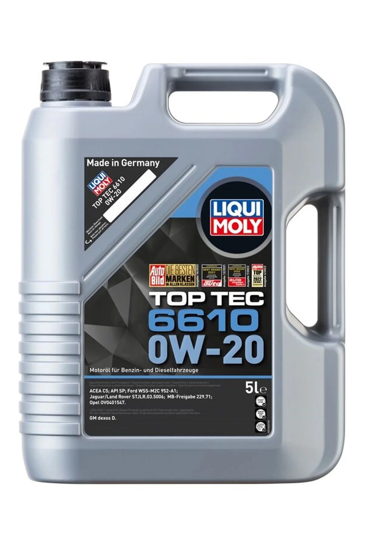 0W20 Motor Yağı Top Tec 6610 5 Litre (21662)