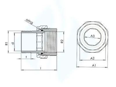 1 1/4 Düz Radyatör Rakoru 1 1/4 Düz Radyatör Rakoru