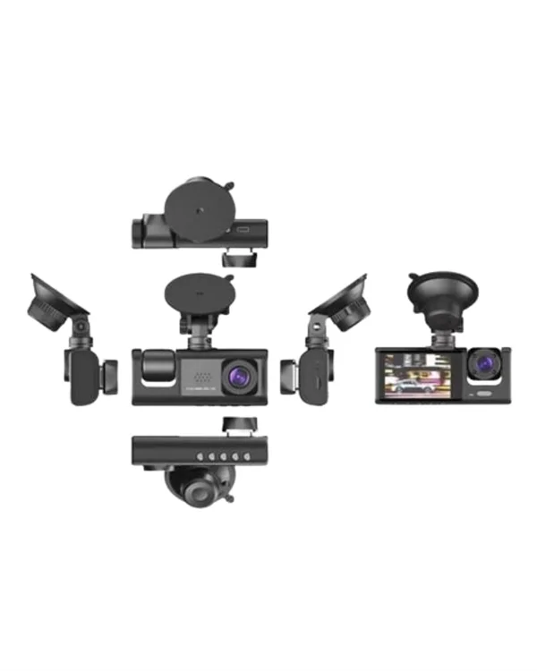 1. 3 Kameralı Full HD Araç Kamerası – Ön, İç ve Arka Görüş ile %100 Kapsama Fiyatı, Yorumları ve Özellikleri