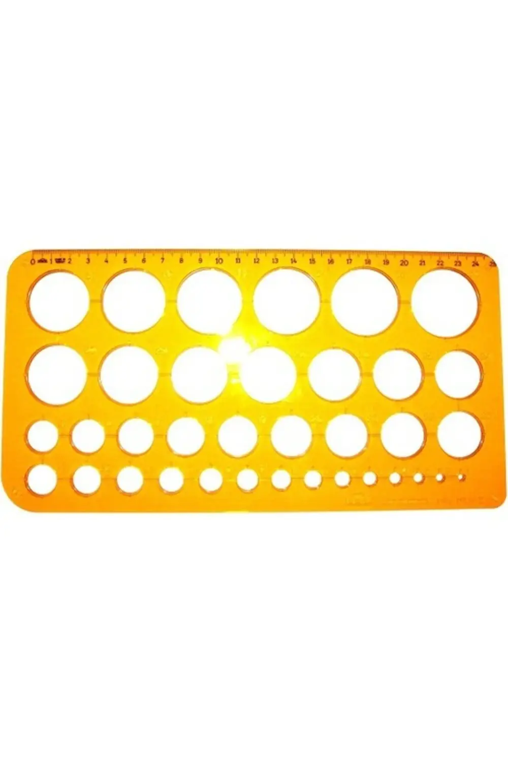 1-36mm Büyük Daire Şablonu / 02272