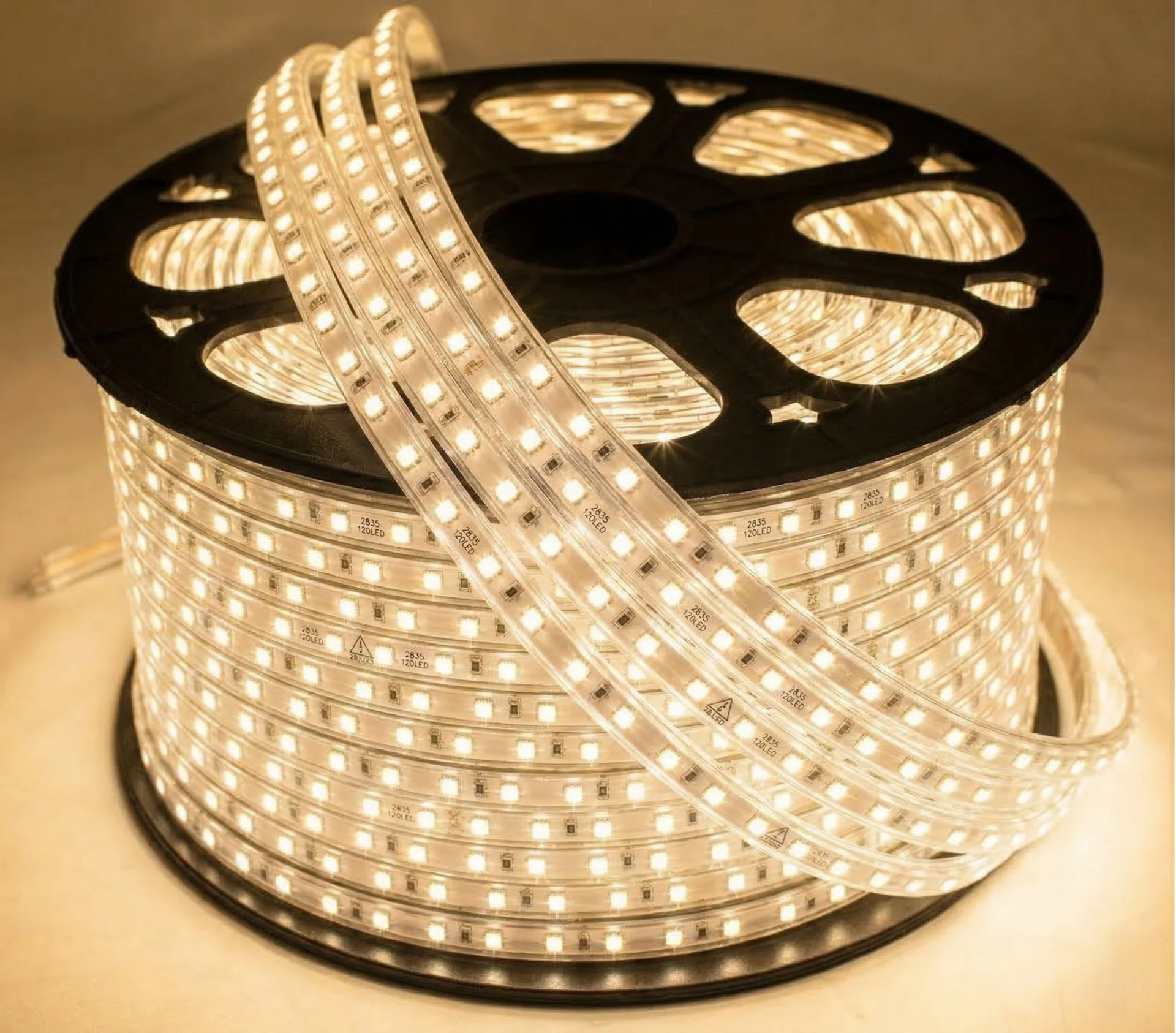 1 Adet 25 Metre CATA CT 4496 Dış Mekan 120 Ledli Yapışkanlı 220V Şerit Led 3200K Gün Işığı