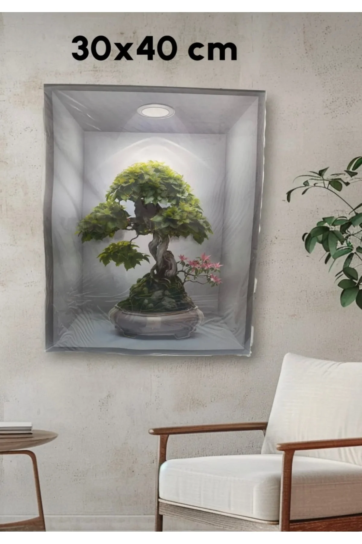 1 Adet 30X40 cm 3 Boyutlu Duvar Resmi 3D Wall Sticker