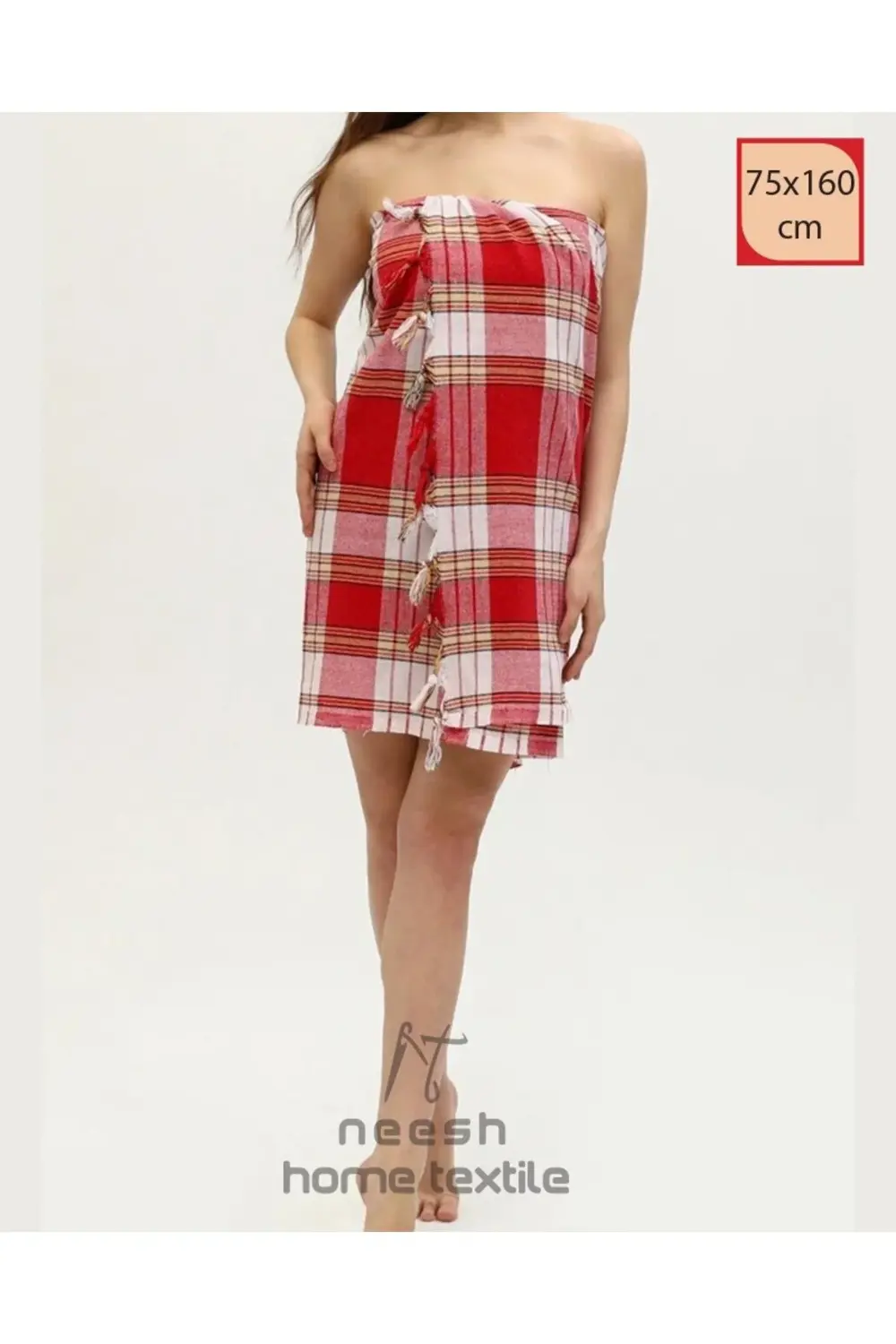 1 Adet 75x160cm, Peştemal, Hamam Peştemali, Plaj Havlusu, Klasik