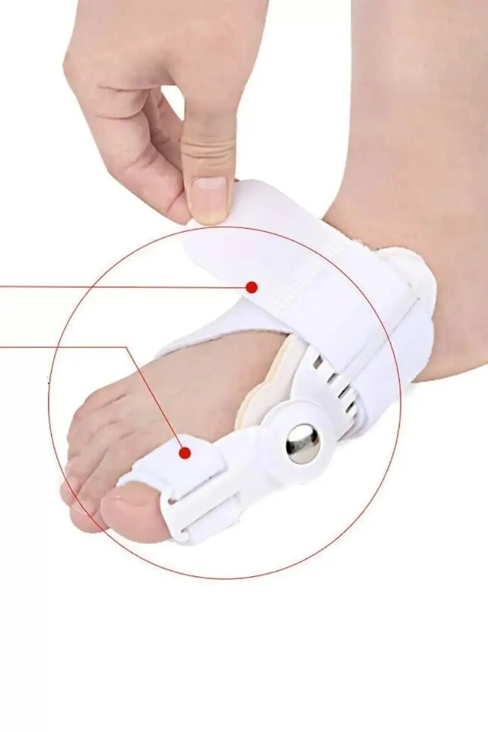 1 Adet Ayak Baş Parmak Kemik Düzeltici Halluks Valgus Ayak Bakımı