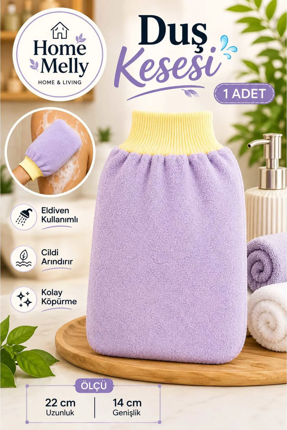 1 Adet Banyo Duş Kesesi - Peeling Eldiveni , Banyo Lifi ve Kesesi Fiyatı, Yorumları ve Özellikleri