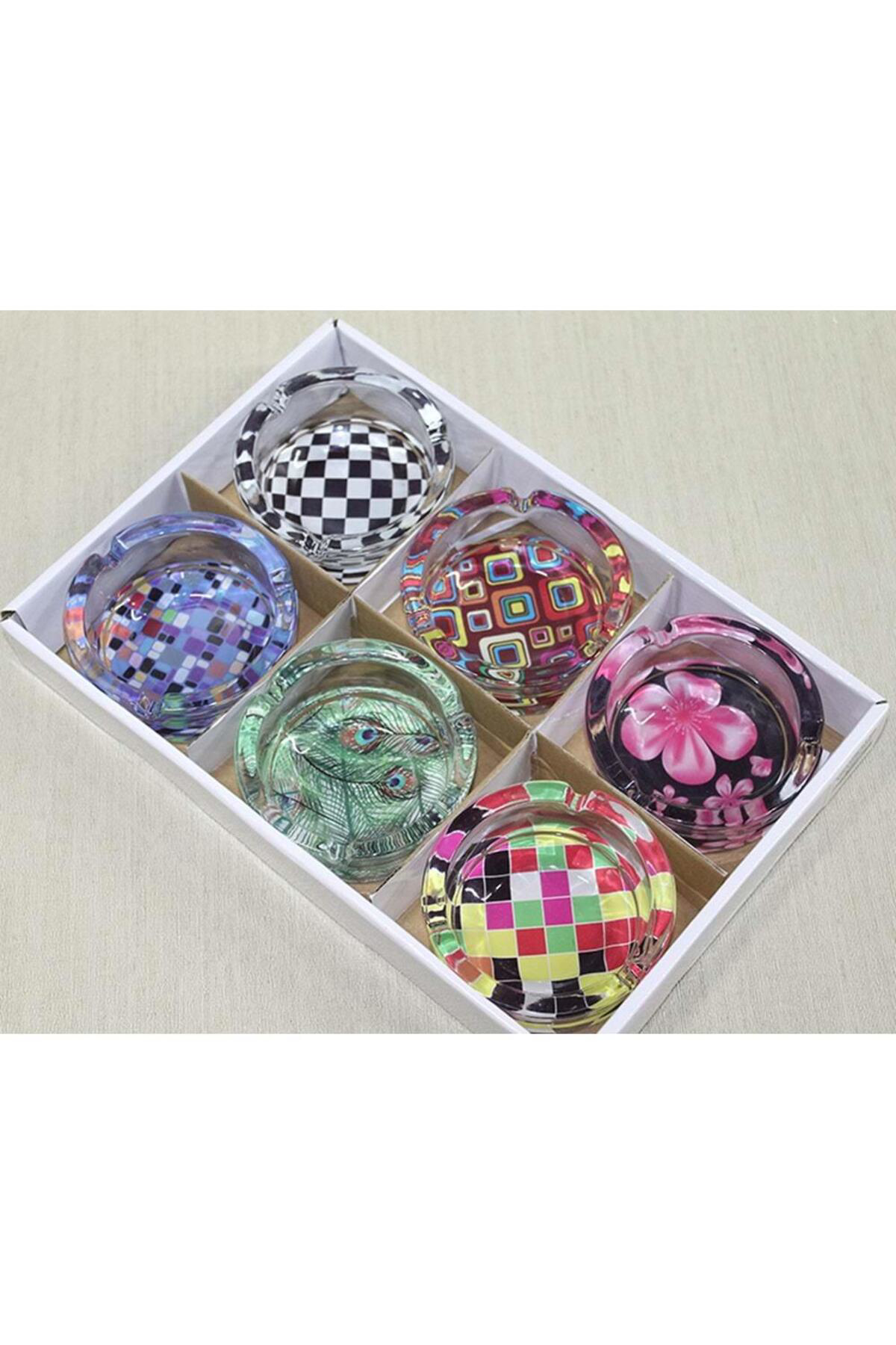 Ruby Designs 1 Adet Cam Küllük