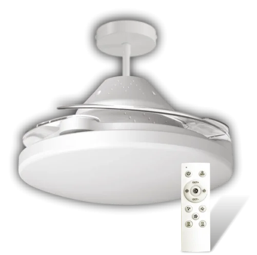 1 Adet CATA CT 1156 Dolunay 72W Fanlı Kumandalı Led Ampul 3 Renk