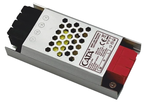 1 Adet CATA CT 2674 Klemensli 5A Şerit Led Trafosu 12V 60W