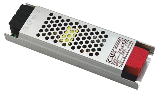 1 Adet CATA CT 2675 Klemensli 12.5A Şerit Led Trafosu 12V 150W