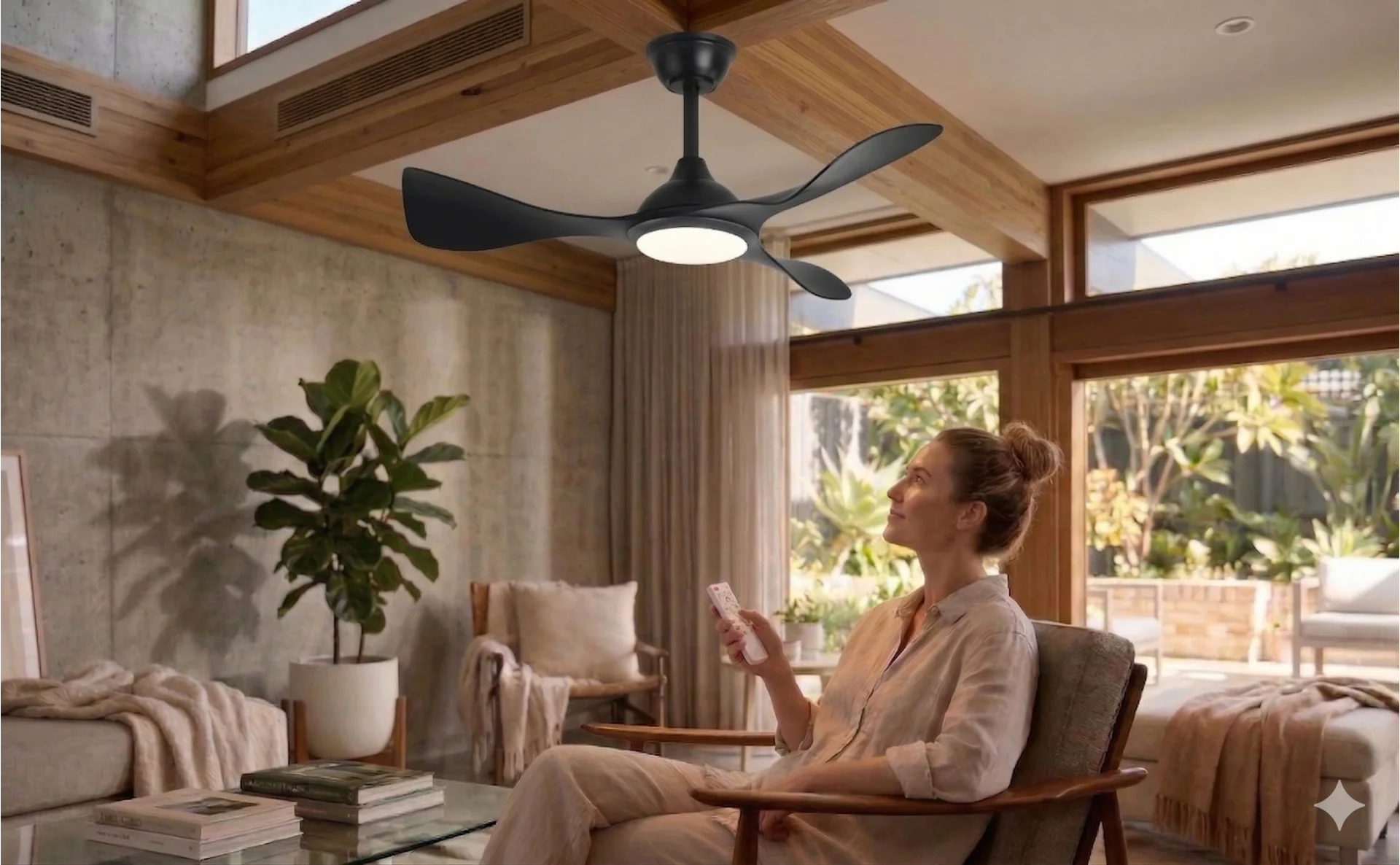 1 Adet CATA CT 3001 Zürih 40W Ledli Tavan Vantilatörü Kumandalı 3 Renk Fiyatı, Yorumları ve Özellikleri